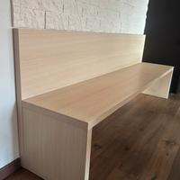 Panca in legno da mobilificio