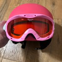 Casco sci bimba con maschera