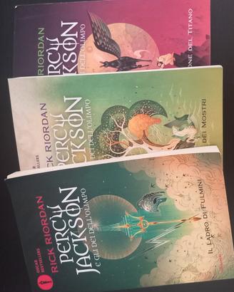 📚 Percy Jackson – Primi 3 libri della saga