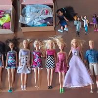 Bambole Barbie (10) e Ken (2)