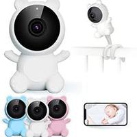 Baby Monitor Neonato Video Audio, Luce Notturna Ba