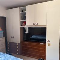 Armadio A Ponte e specchi