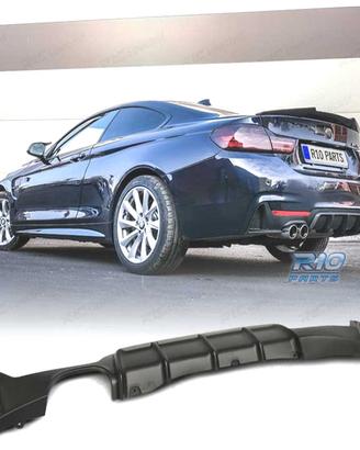 DIFFUSORE BMW F32 F33 F36 LOOK M PERFORMANCE USCIT