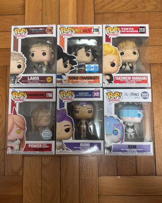 Lotto Funko Pop Animation Anime