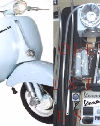 Pezzi Nuovi Vespa 50 1° Serie Faro Rotondo N L R