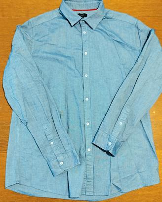 Camicia uomo SlimFit XL in cotone kiabi
