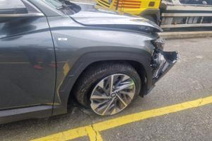 Hyundai Tucon accidentata del2022