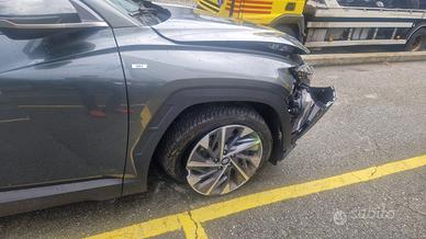 Hyundai Tucon accidentata del2022