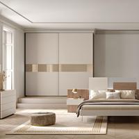 CAMERA MATRIMONIALE MINIMAL MODERNA COMPONIBILE