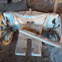 carro in legno antico