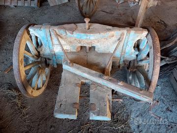 carro in legno antico