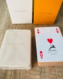 Carte da gioco firmate Bvlgari