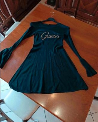 vestitino elegante guess taglia 10 anni bimba 