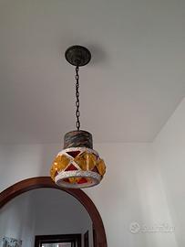 Lampadario vetro