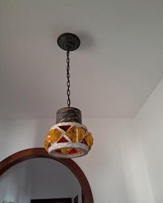 Lampadario vetro