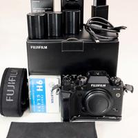 fujifilm x-t4 kit 3 batterie originali + altro