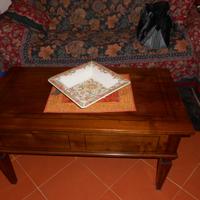 Tavolini in noce originali 800"di famiglia+Lampade