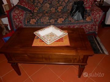 Tavolini in noce originali 800"di famiglia+Lampade