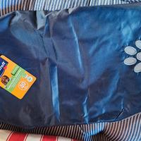 Impermeabile imbottito blu