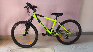 Bicicletta 9/12 anni B-Twin Rockrider 500 verde