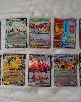 Carte Pokemon EX Teracristall, lotto pz.10