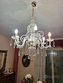 due lampadari di swarovski da ritirare sul p