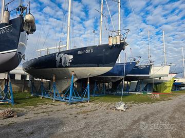 Cutter m. 13,20 in acciao Cantiere Zennaro