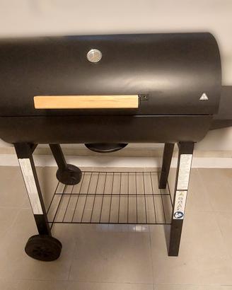 BARBECUE A CARBONE CON COPERCHIO