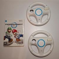 Wii Nintendo Mario kart + 2 volanti 