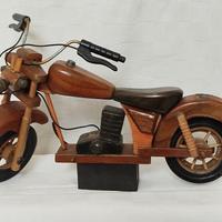 Modellino in legno Harley 