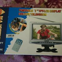 tv portatile vintage