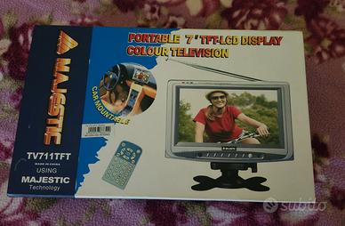 tv portatile vintage