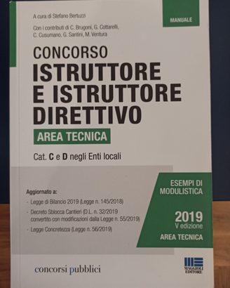 Concorso Istruttore e Direttivo