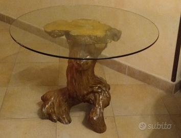 Tavolino basso radice