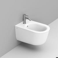 Bidet sospeso bianco