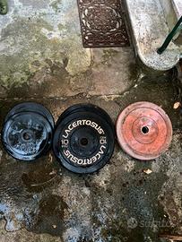 Dischi usati per bilanciere olimpico 