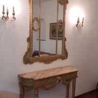 Consolle con Specchiera