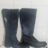 Stivali Donna invernali Nero pelle.