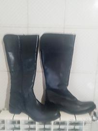 Stivali Donna invernali Nero pelle.