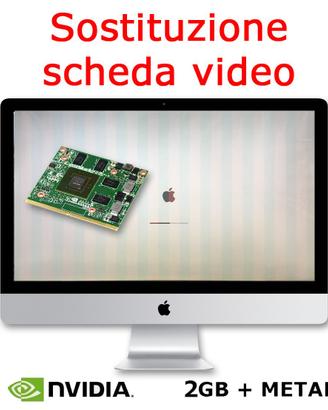 Apple iMac 2009-2011 sostituzione scheda video