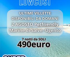 Last second salento 2-9 agosto > 7 notti