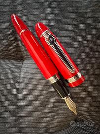 Penna Stilografica Jinhao 159 Red Silver - EF 0,38