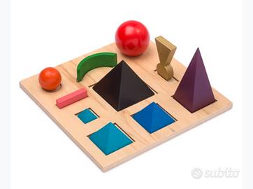 Simboli grammaticali Montessori 3D