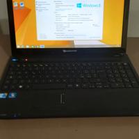 Portatile Packard Bell - Batteria funzionante