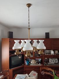 lampadario anni 80