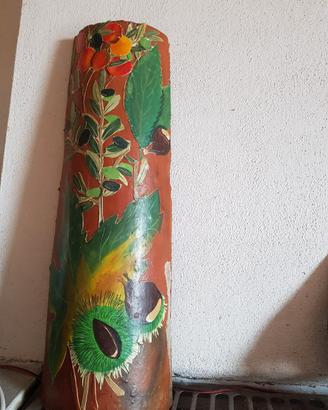 Tegola con decoupage