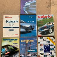 Lotto riviste QUATTRORUOTE 7 ALLEGATI anni 90-2000