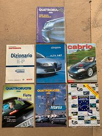 Lotto riviste QUATTRORUOTE 7 ALLEGATI anni 90-2000