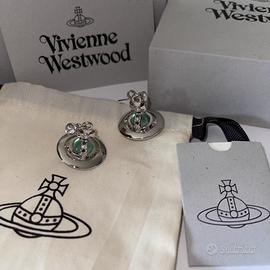 vivienne westwood saturn stud earrings