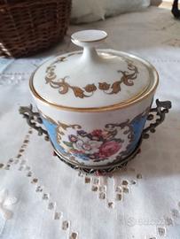 zuccheriera , lattiera vintage, vassoio